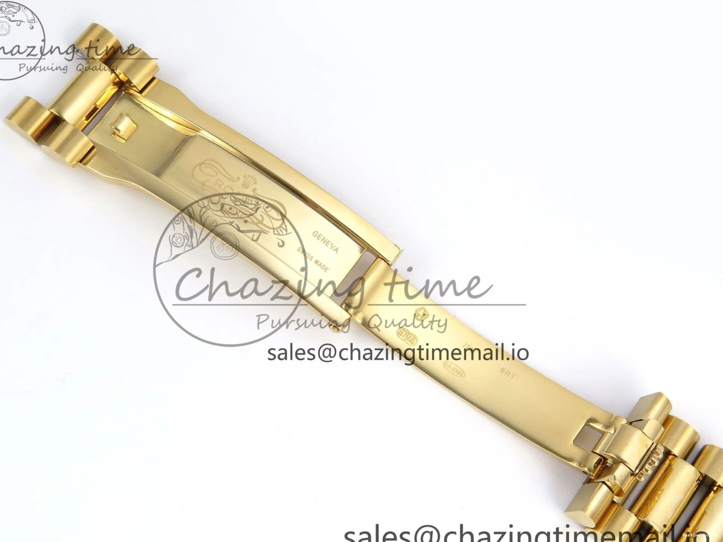 0504 QuickDry Day Date 40 YG 228238 KF 1:1 Best Edition YG Roman Dial on President Bracelet VR3255 (Gain Weight) 839